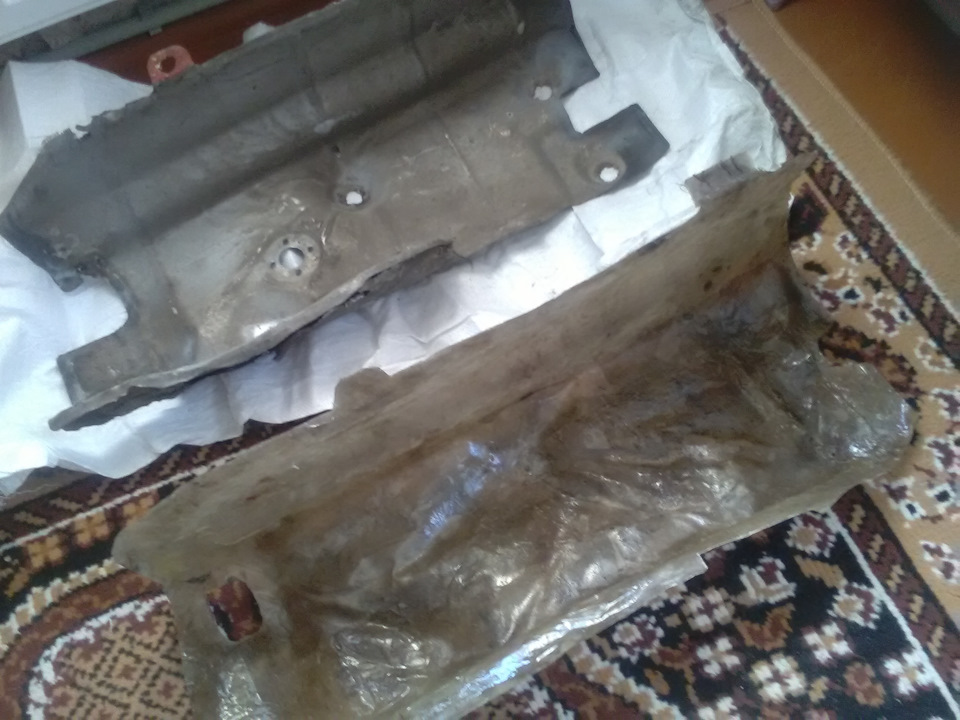 Стекловолокно и эпоксидка творят чудеса! — Audi A6 (C4), 2,6 л., 1996 ...