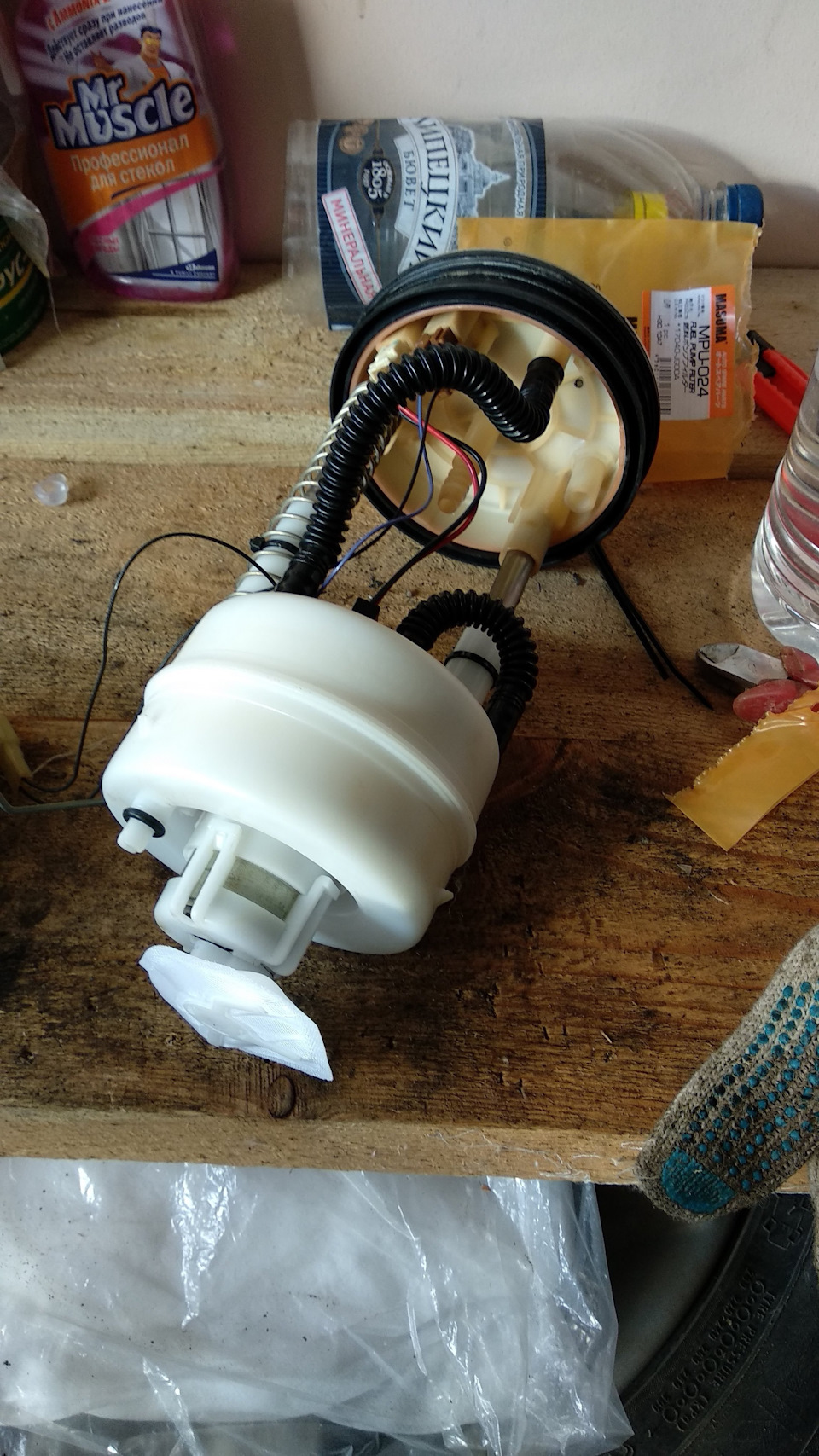 Фото в бортжурнале Nissan X-Trail II (t31). Запчасти на фото: MPU024