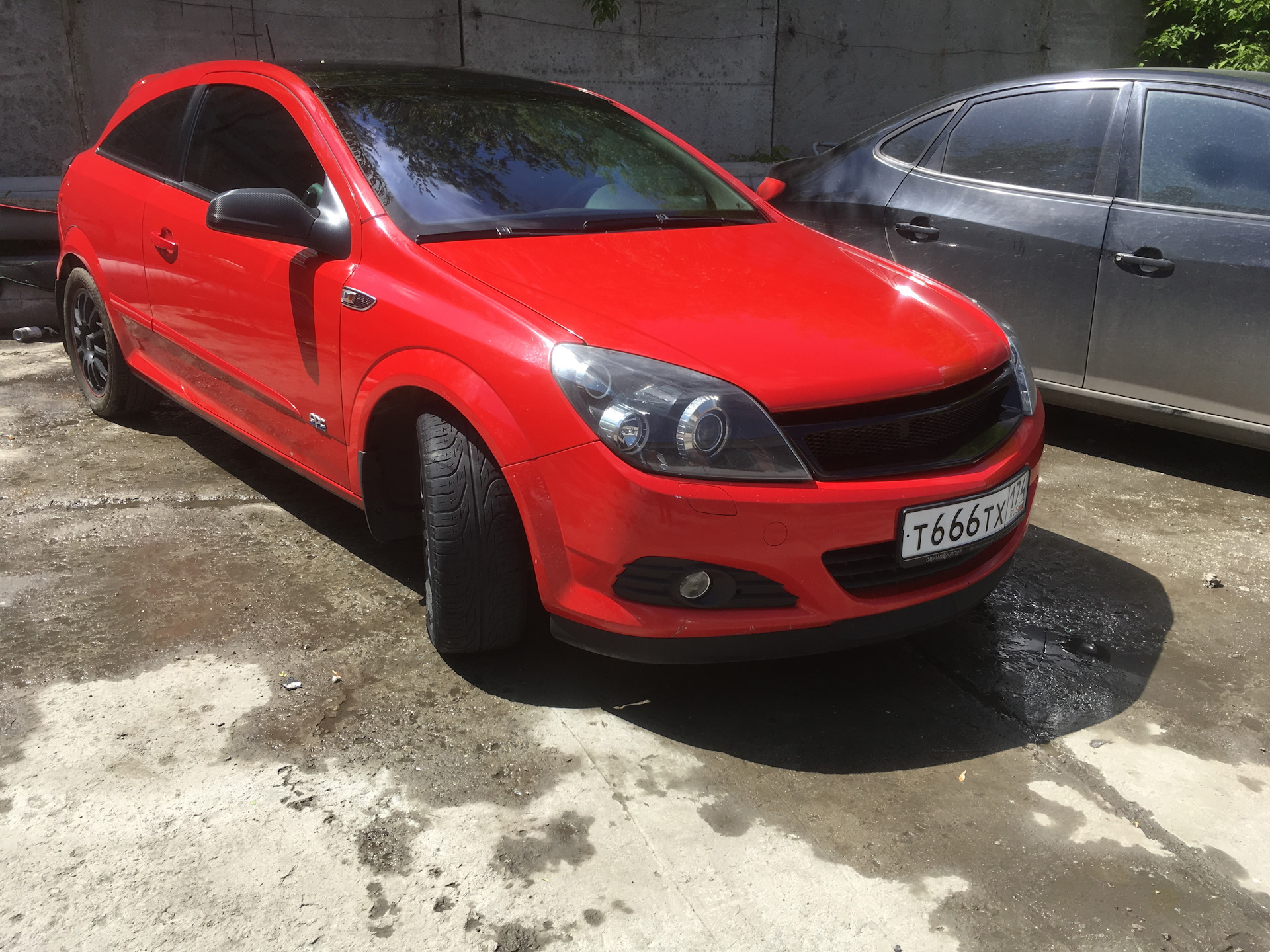 Промывка интеркулера — Opel Astra H GTC, 2 л, 2006 года | плановое ТО ...