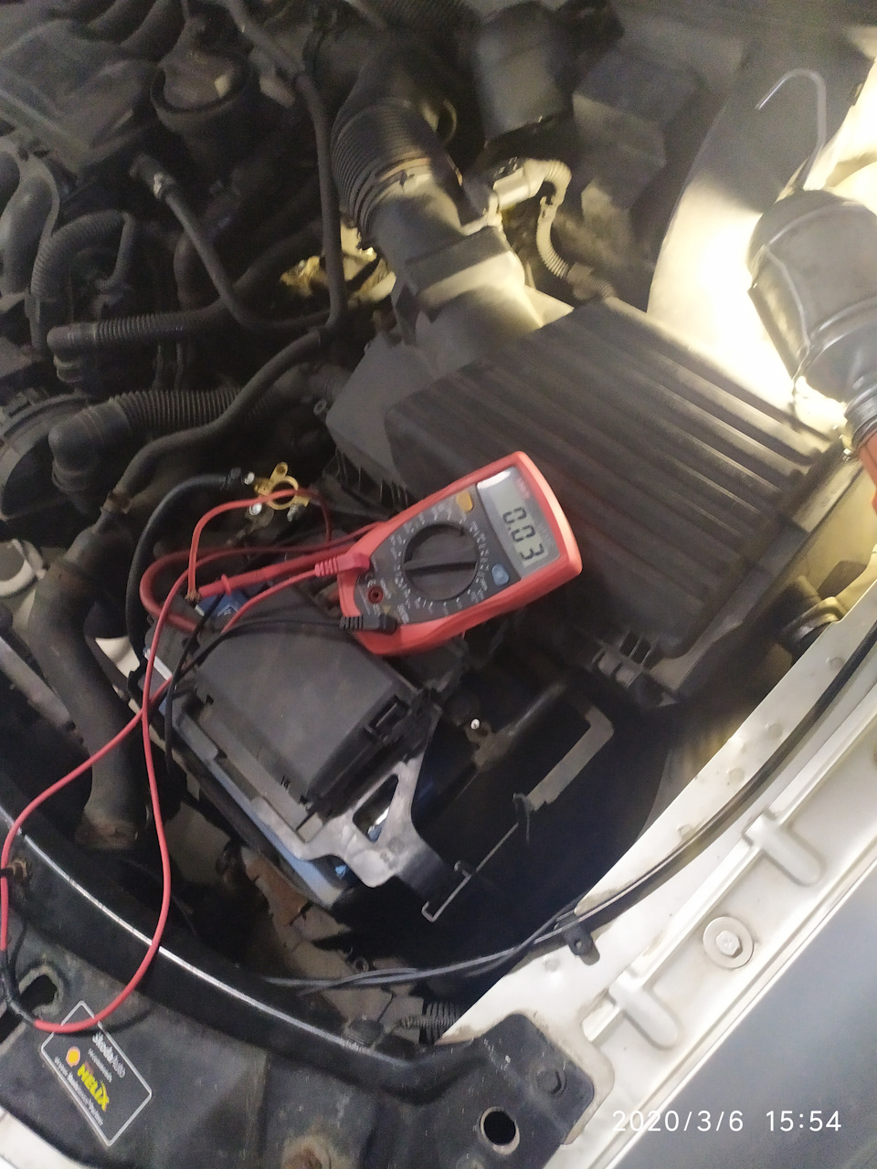 Контроль утечки — Skoda Octavia Combi A4 Mk1