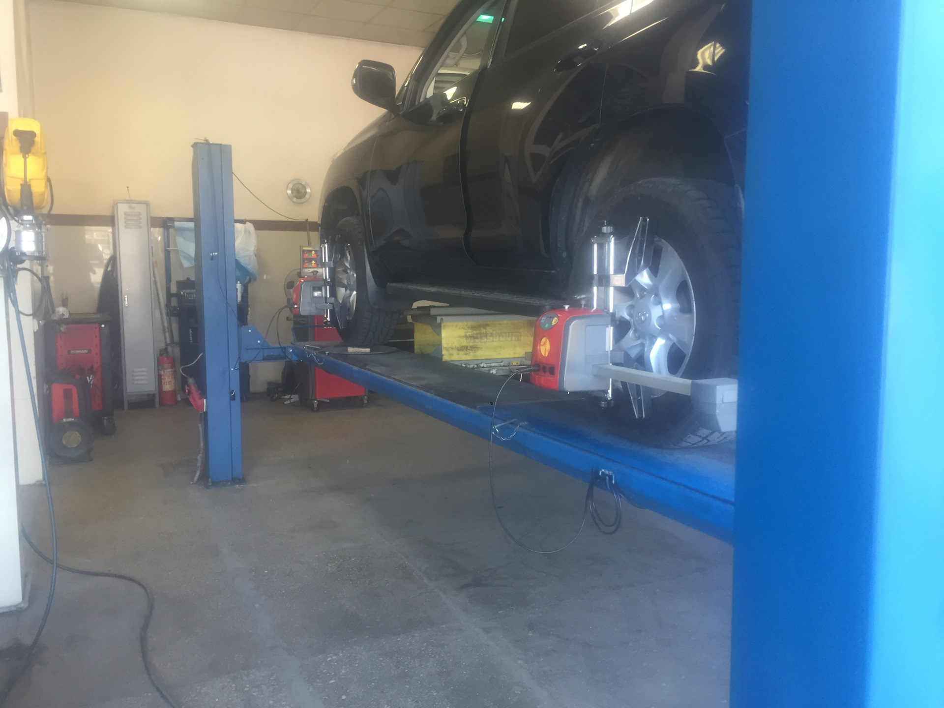 Развал-схождение — Toyota Land Cruiser Prado 150-series, 2,7 л, 2013 ...