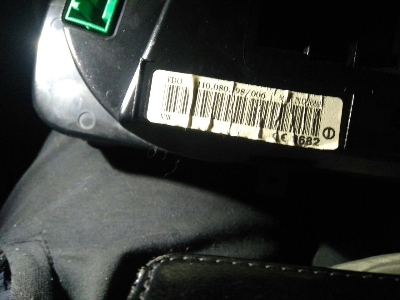 Панель приборов, тест стрелок при включении зажигания — Volkswagen ...