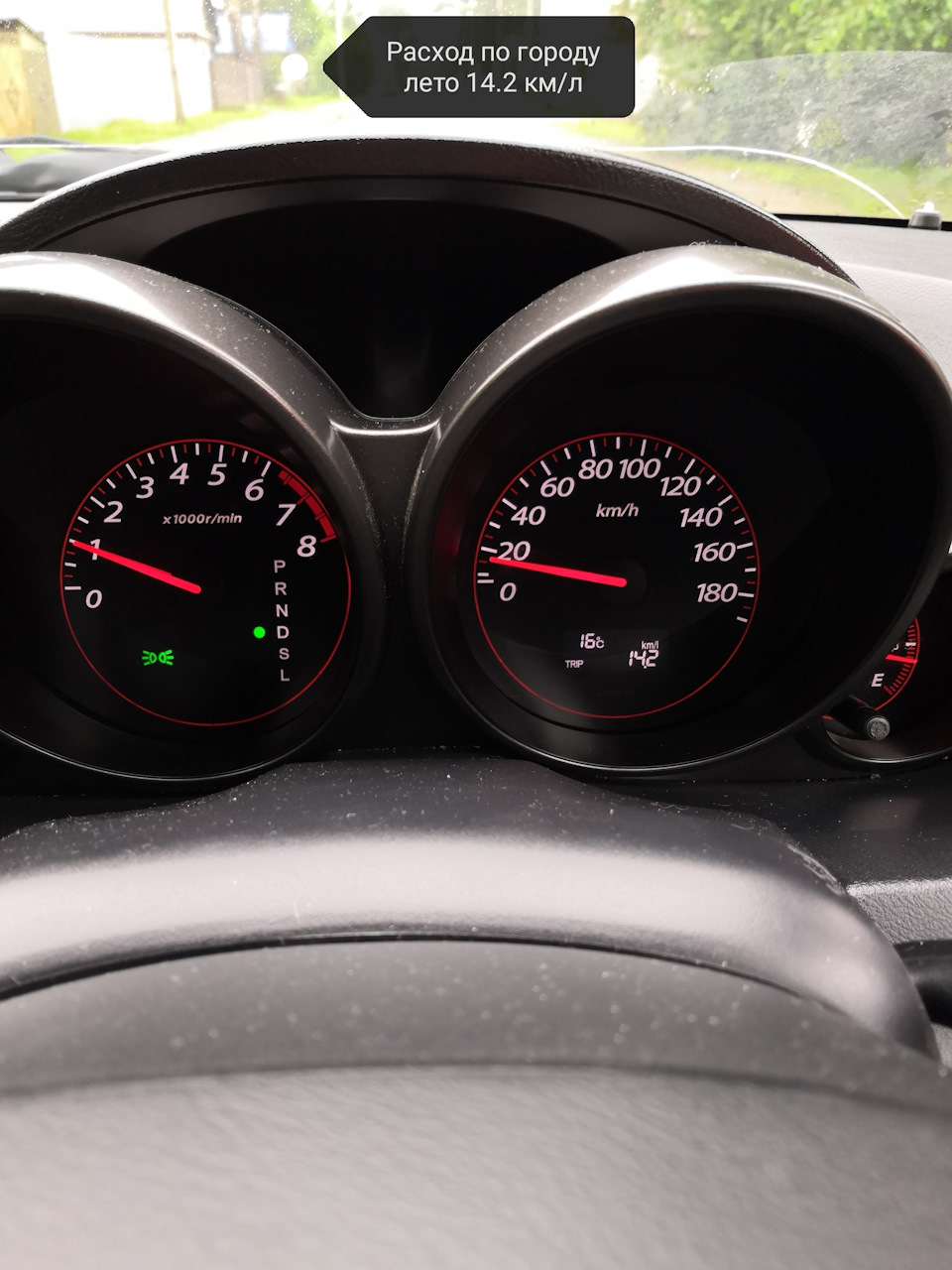 Замер расхода топлива — Honda Airwave, 1,5 л, 2007 года | наблюдение ...