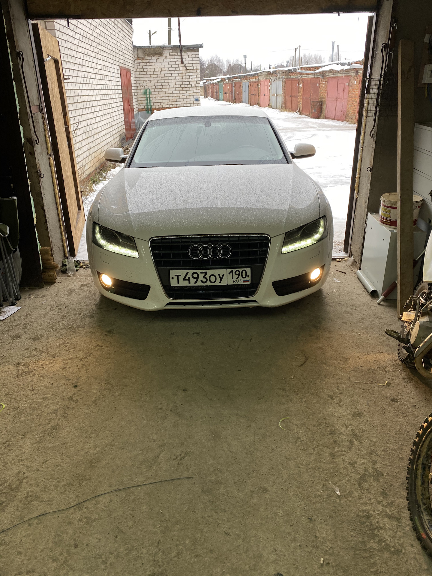 Птф, лампы — Audi A5 Sportback (1G), 2 л, 2012 года | тюнинг | DRIVE2