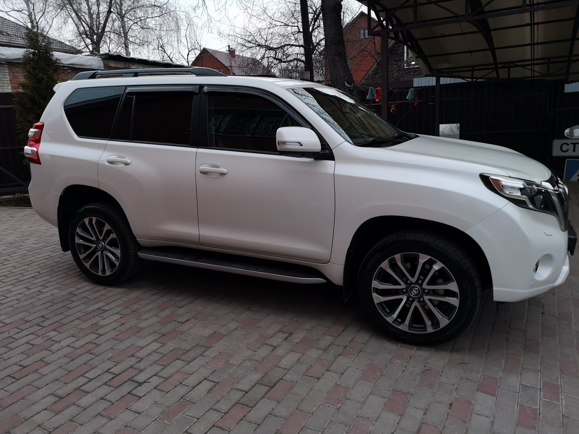 Прадо на 20 дисках фото #30 R20 - Forever - Toyota Land Cruiser Prado 150-series, 3 л, 2014 года колёсны