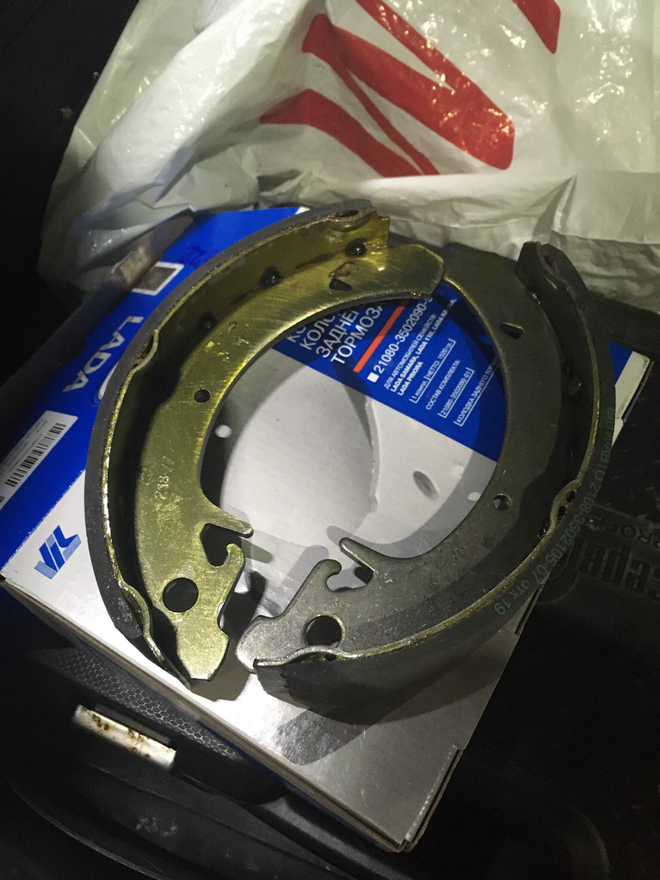 Лечение тормозов — Lada Гранта, 1,6 л, 2013 года | своими руками | DRIVE2