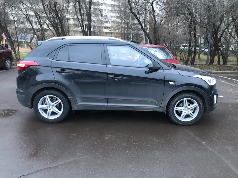 Переобувочка))) — Hyundai Creta (1G), 1,6 л, 2020 года | колёсные диски ...