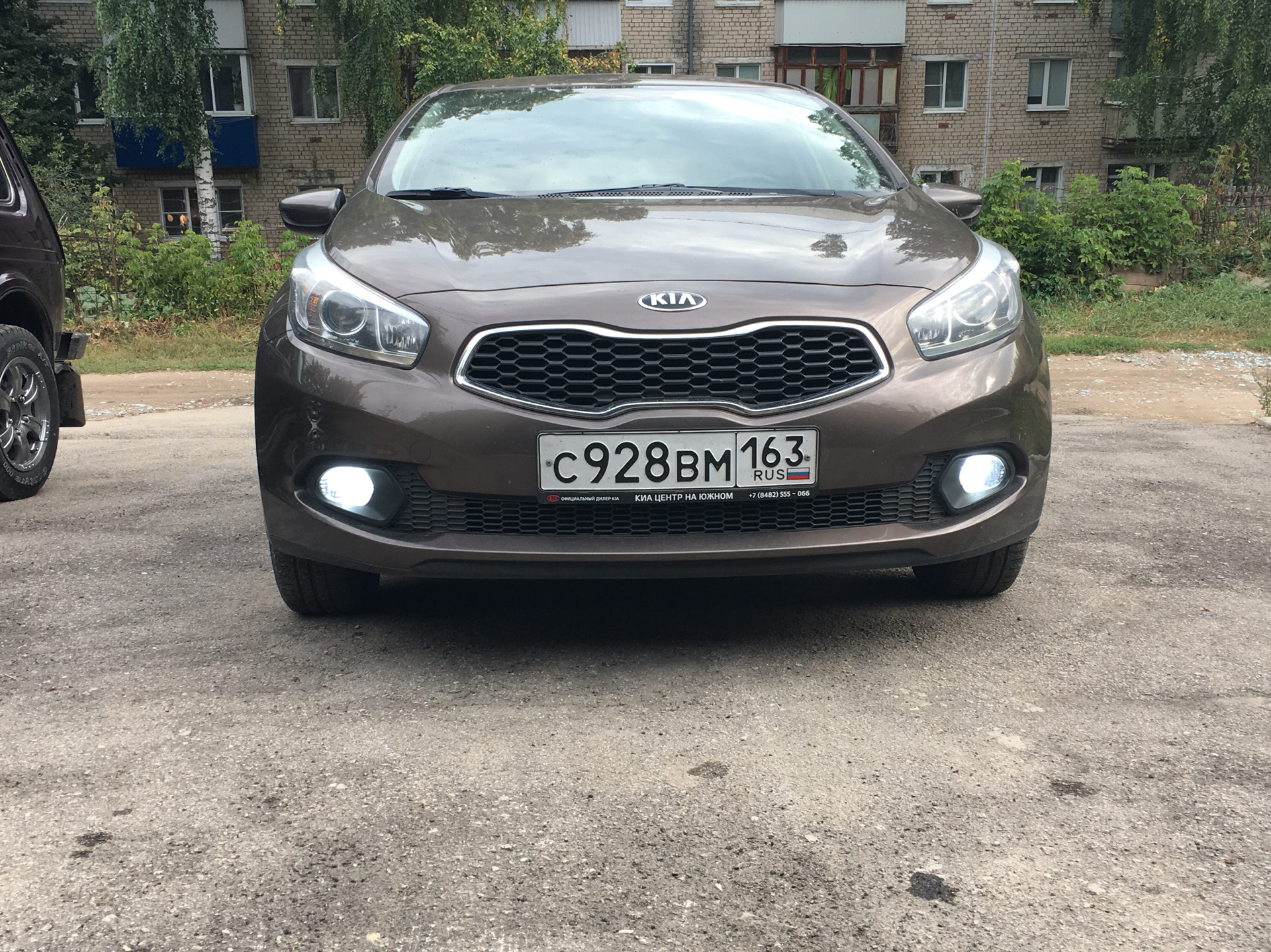 kia ceed jd лампы дхо