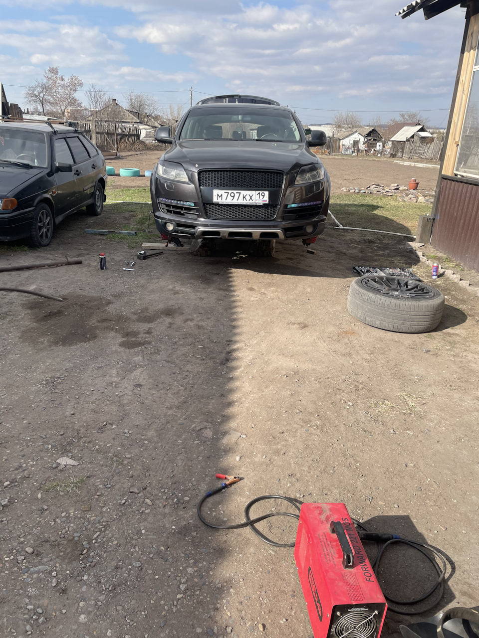 Замена пыльников гранат — Audi Q7 (1G), 3,6 л, 2008 года | поломка | DRIVE2