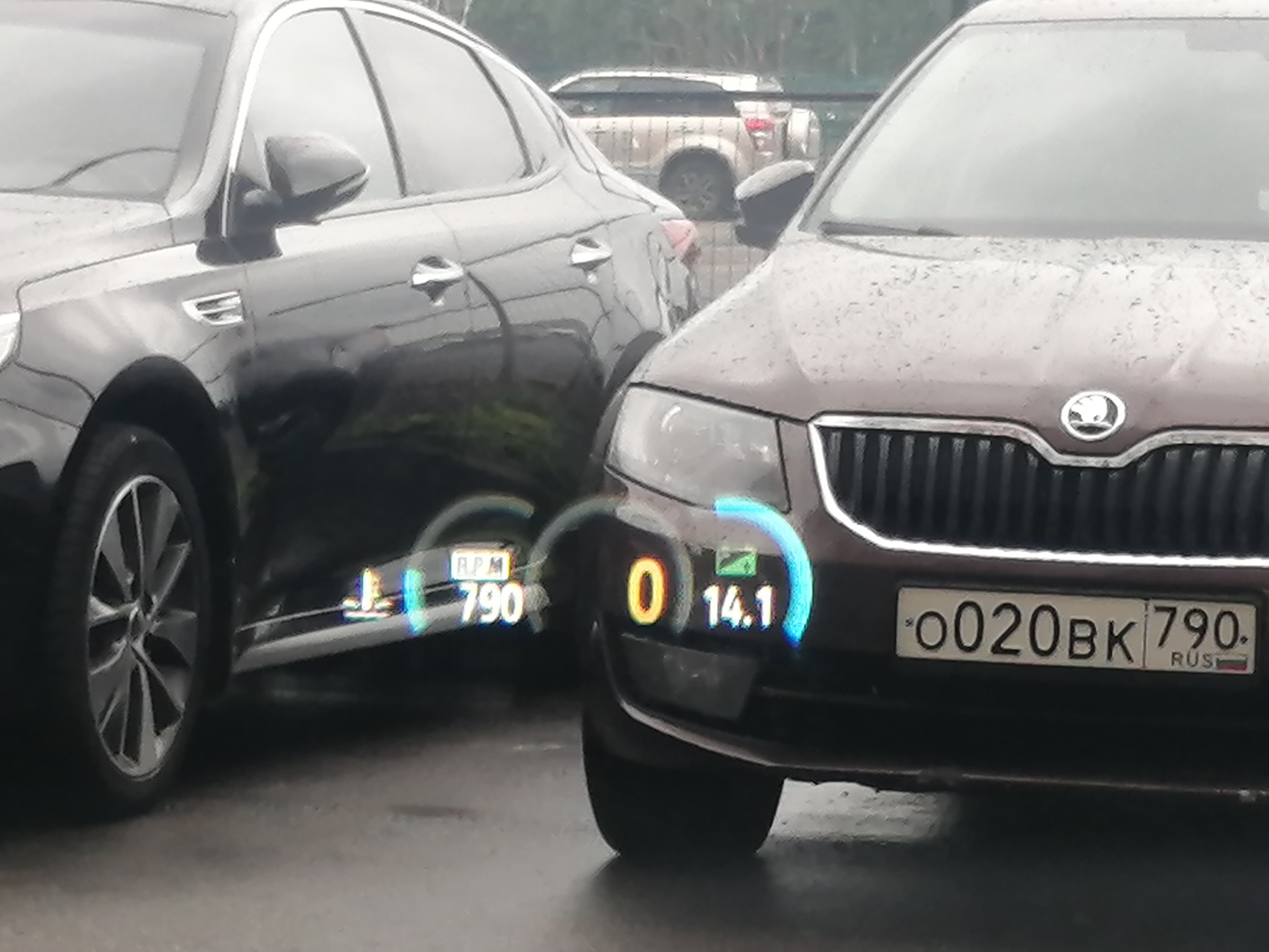 Проекция на лобовое стекло AproVIEW — KIA Carnival (3G), 2,2 л, 2019 ...