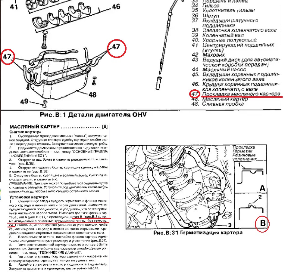 Замена прокладки масляного картера РЕНО 11 — Renault 11, 1,4 л, 1986 ...