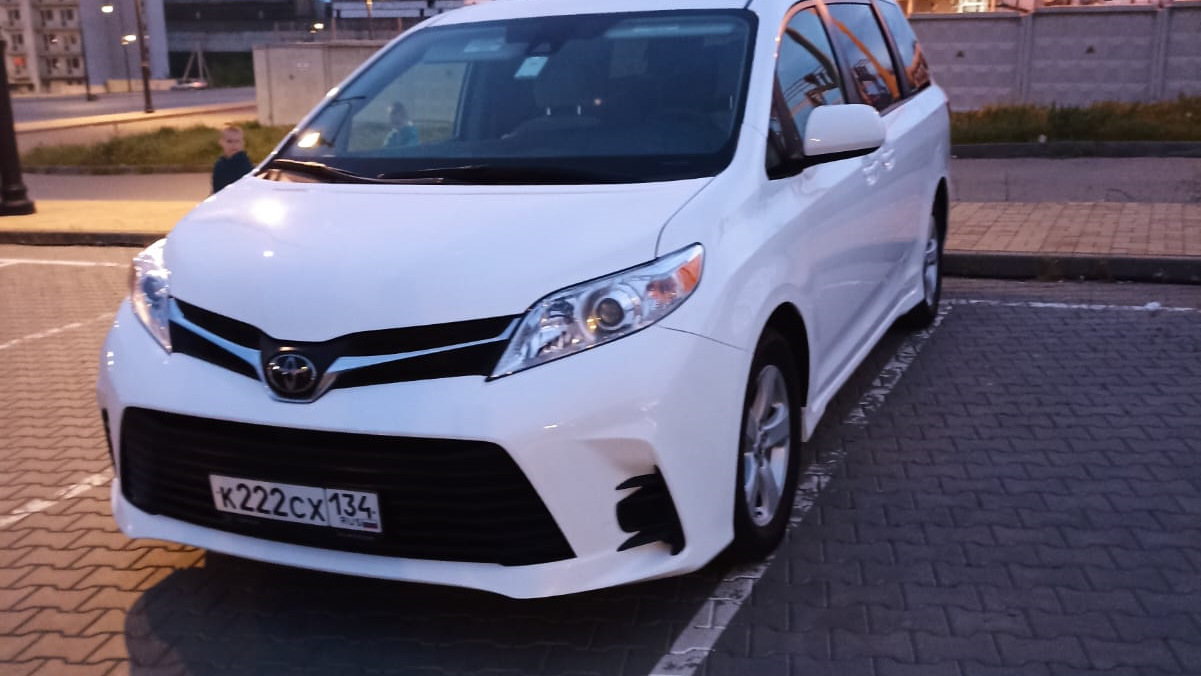 Toyota Sienna (3G) 3.5 бензиновый 2019 | Бусик Американский на DRIVE2