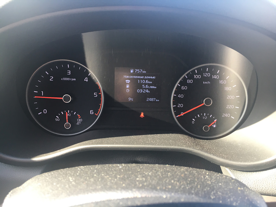 Расход — KIA Sportage (4G), 1,6 л, 2018 года | наблюдение | DRIVE2