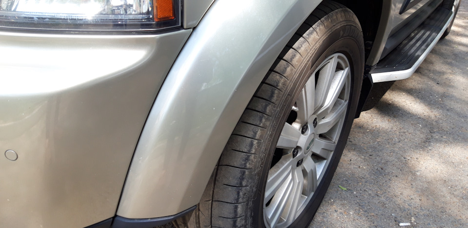 — зоны риска арок кусочки 4000 руб., если полностью 8000; — Land Rover Discovery IV