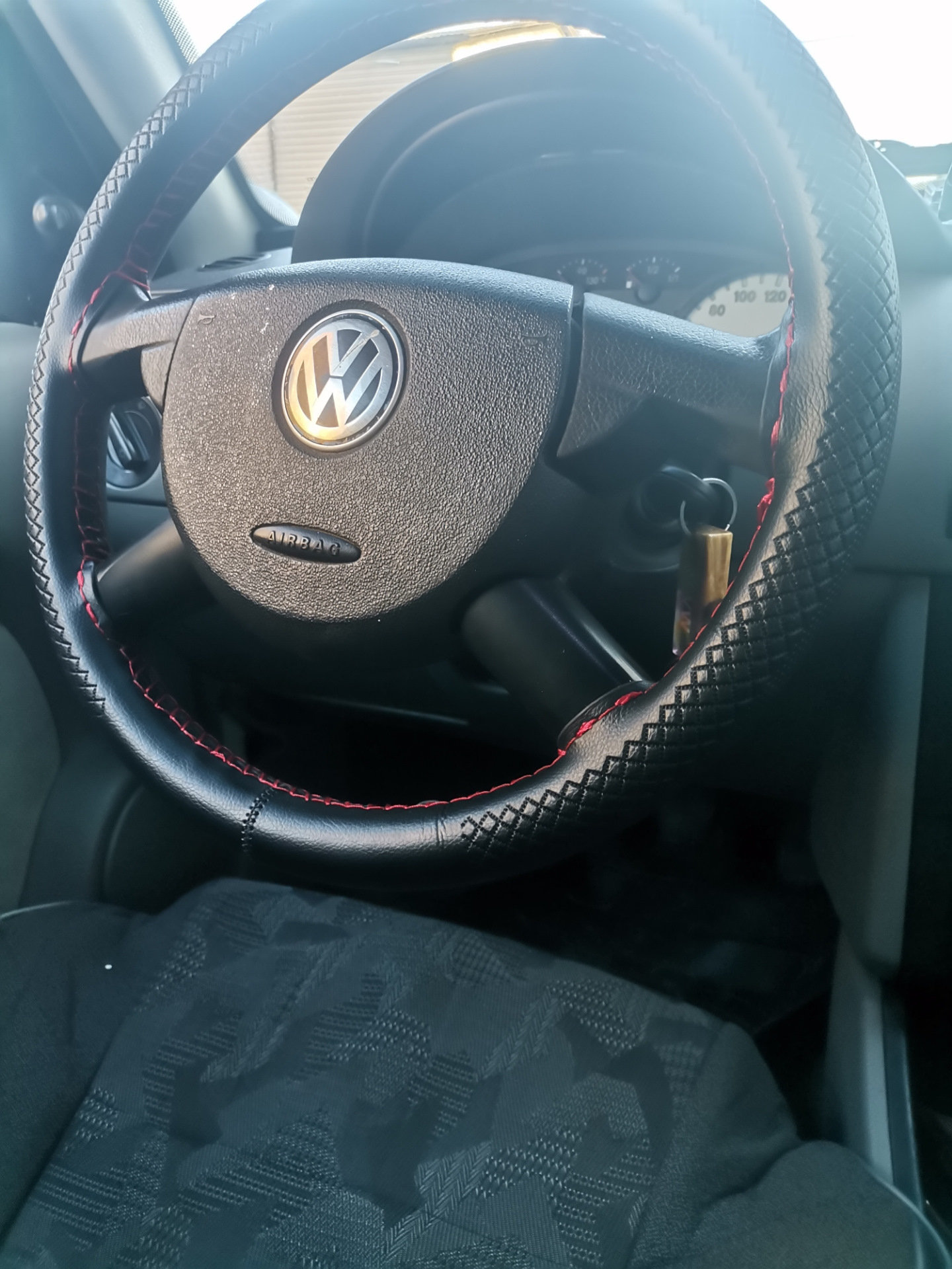 Фольксваген пойнтер как снять руль Оплеточка на руль. Volkswagen Pointer, 1 л, 2005 года аксессуары DRIVE2