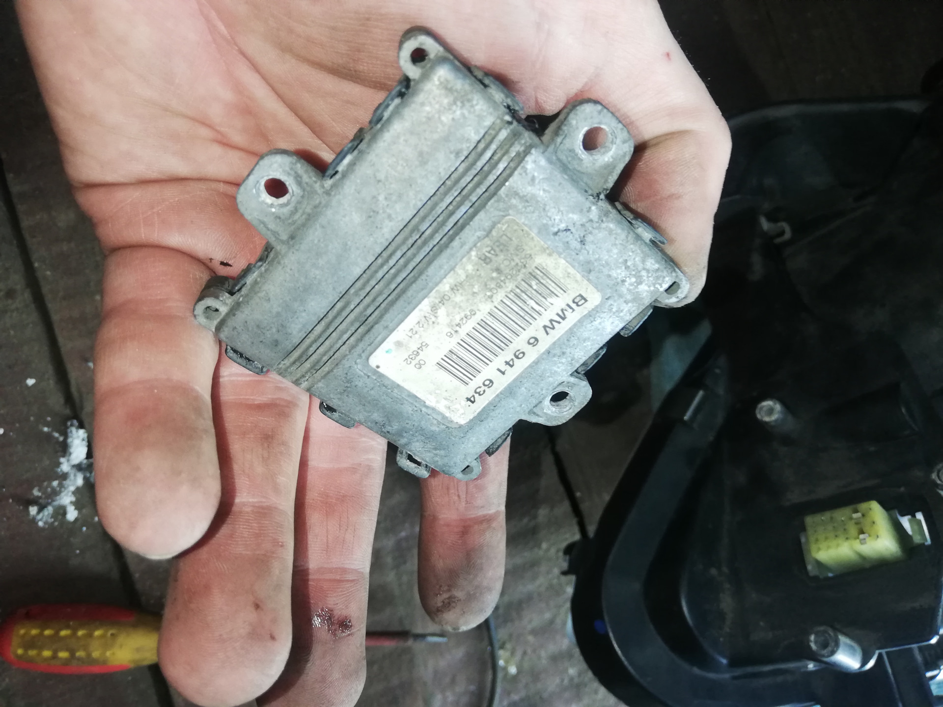 Адаптивный свет опять работает — BMW 7 series (E65/E66), 4,8 л, 2005 ...