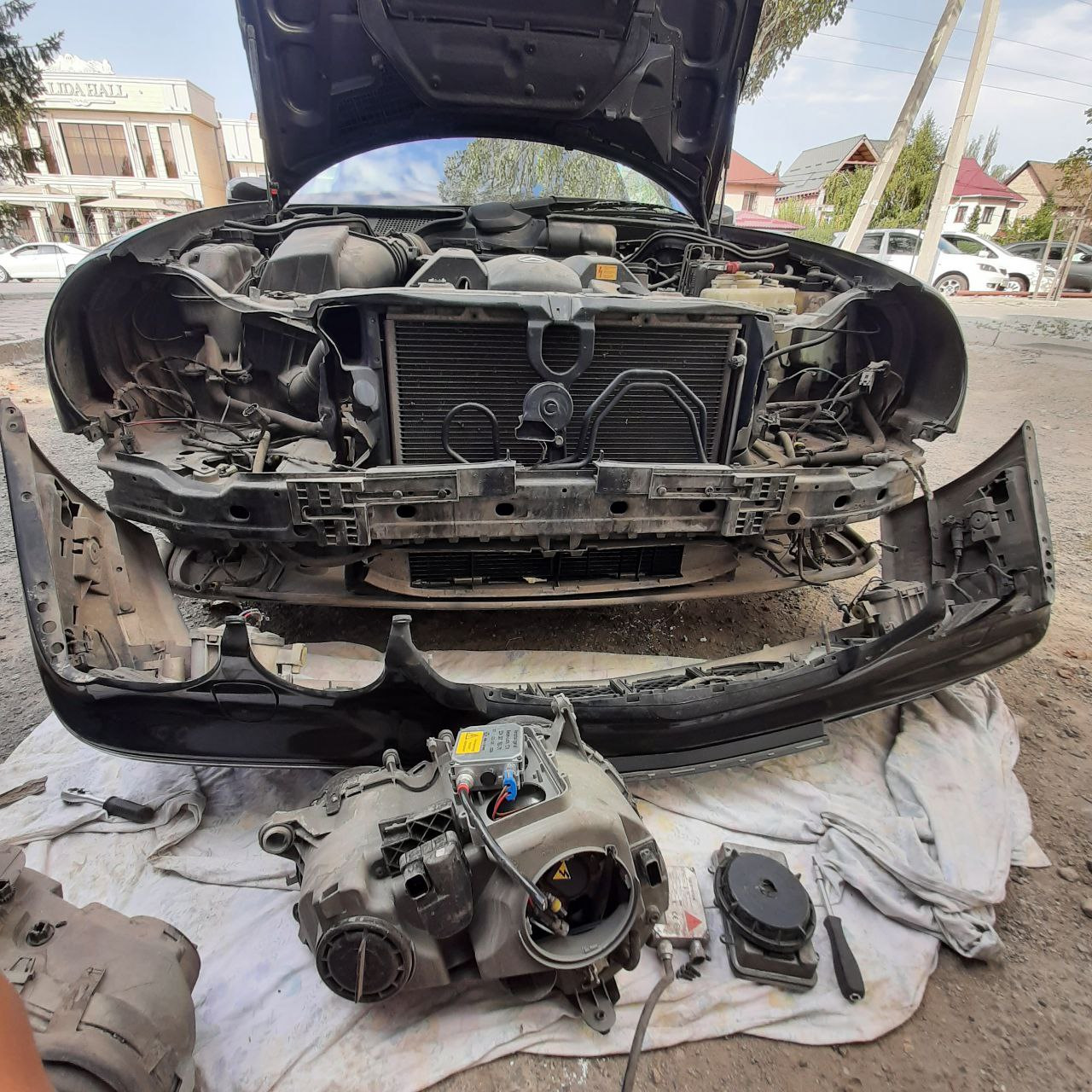 Возвращение — Mercedes-Benz E-class (W210), 2,8 л, 2001 года | плановое ...