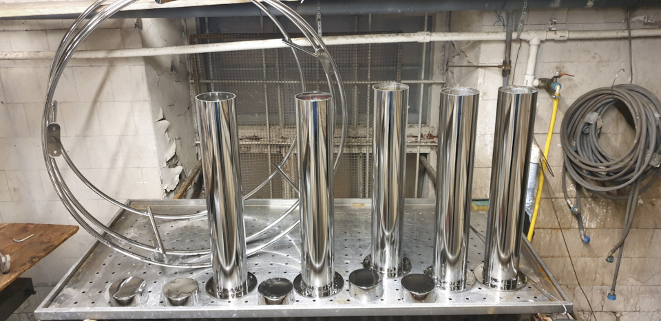 Полировка изделий из нержавеющей стали под заказ. — DRIVE2