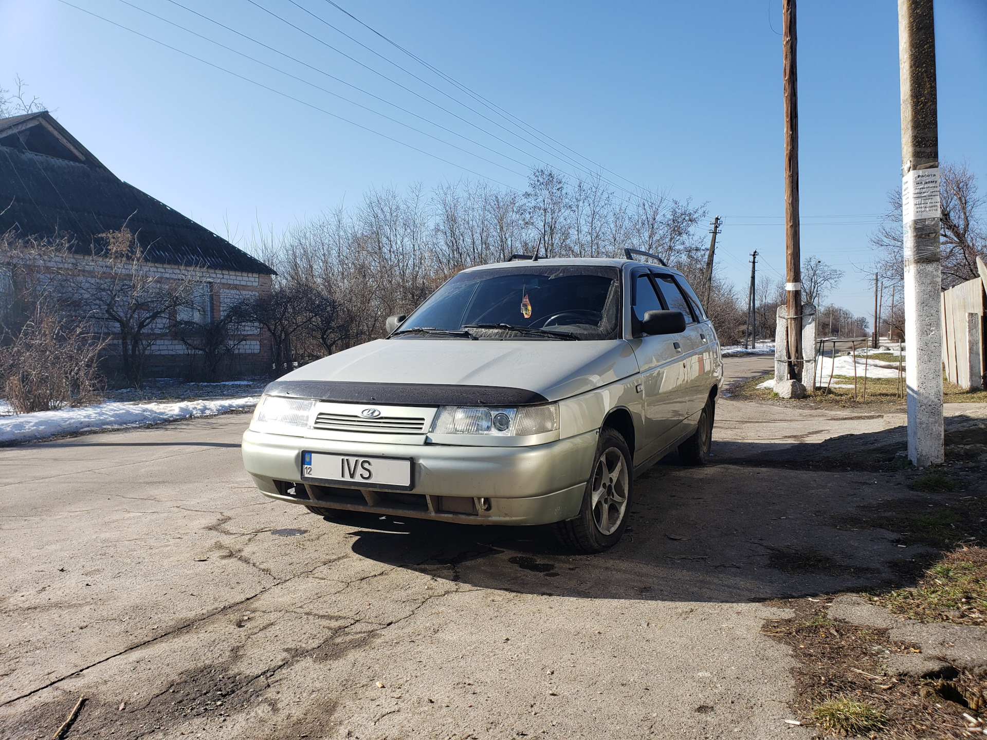 Въехал в бордюр — Lada 21114, 1,6 л, 2005 года | ДТП | DRIVE2