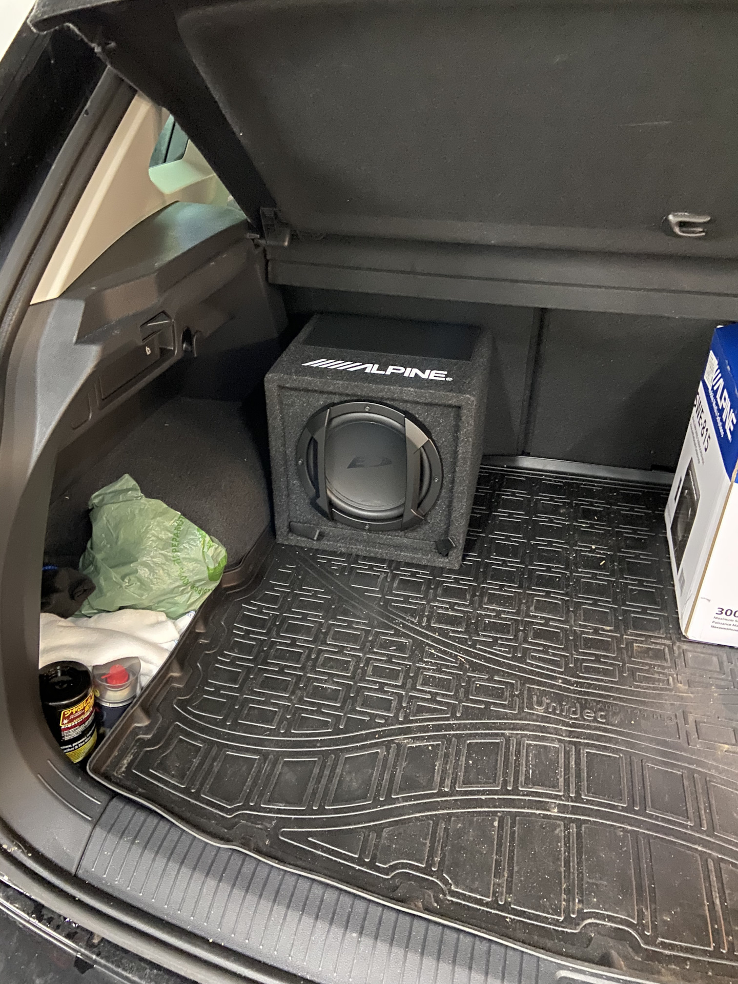 #5. Саб в багажник — Volkswagen Tiguan (2G), 1,4 л, 2019 года ...