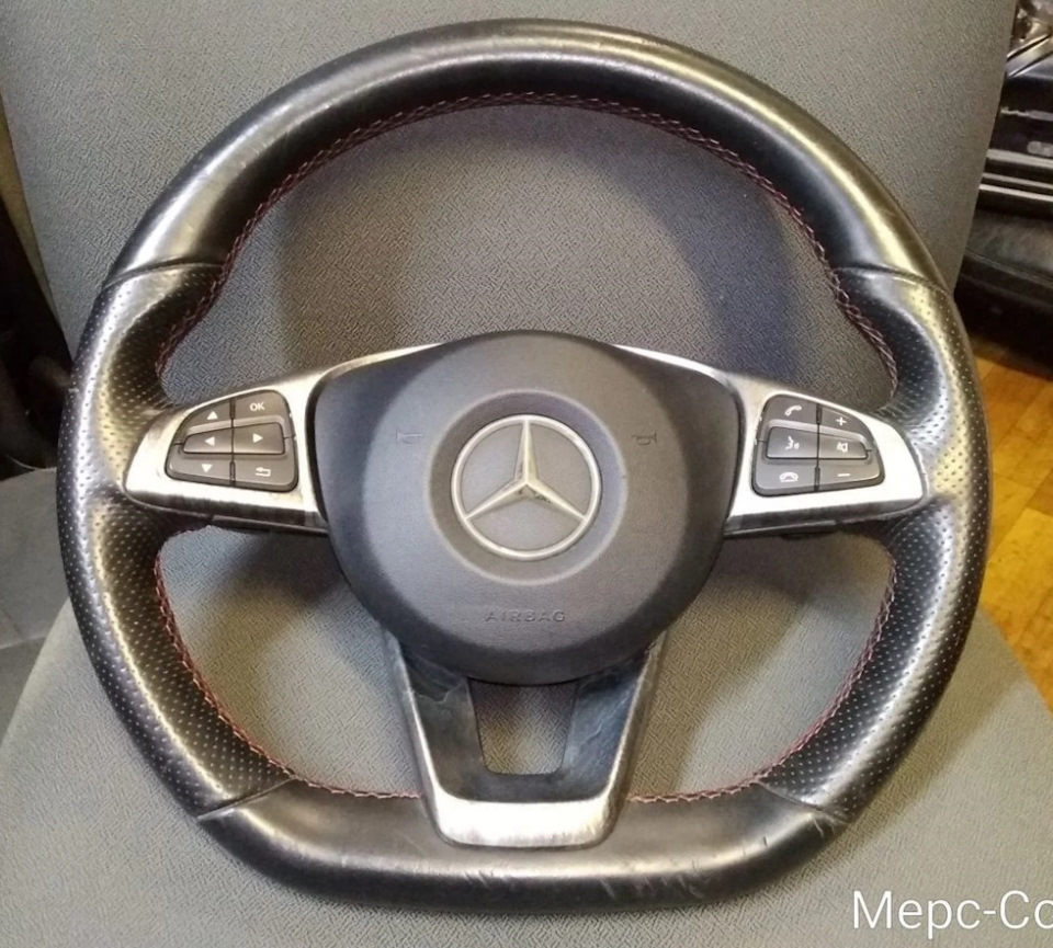 Замена руля w204 на w205 (w218, w176, w117, w156, w246) — Mercedes-Benz  C-class (W204), 1,8 л, 2011 года | тюнинг | DRIVE2