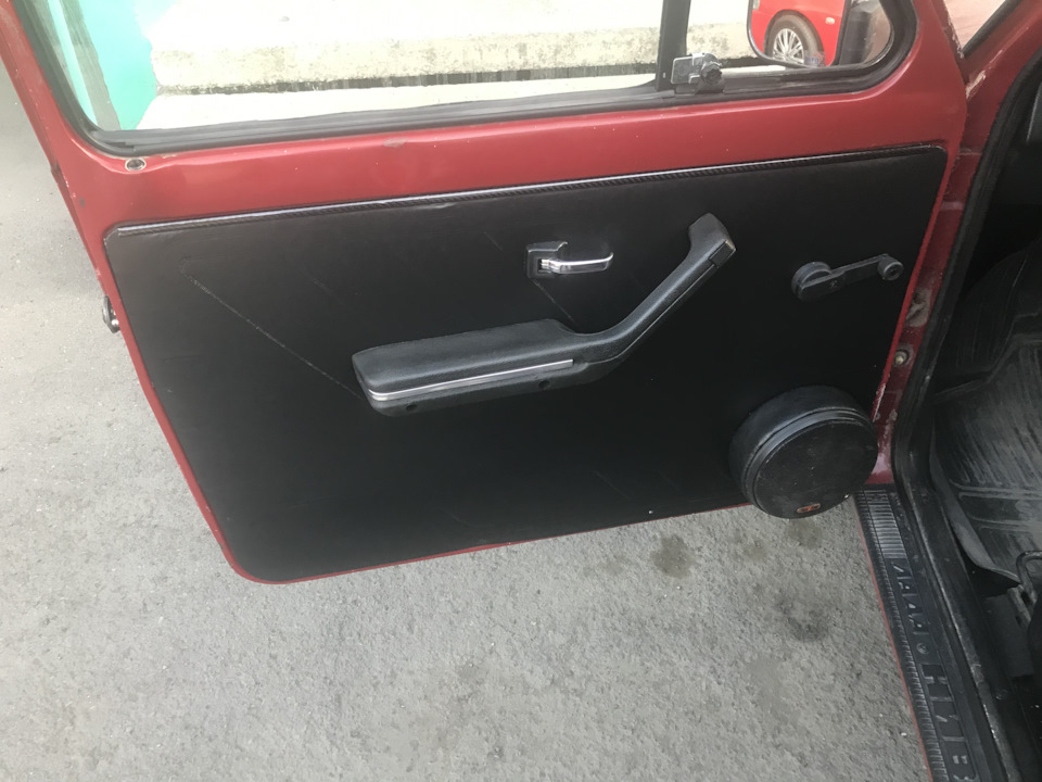 Установка динамиков в двери — Lada 4x4 3D, 1,7 л, 1997 года | своими ...