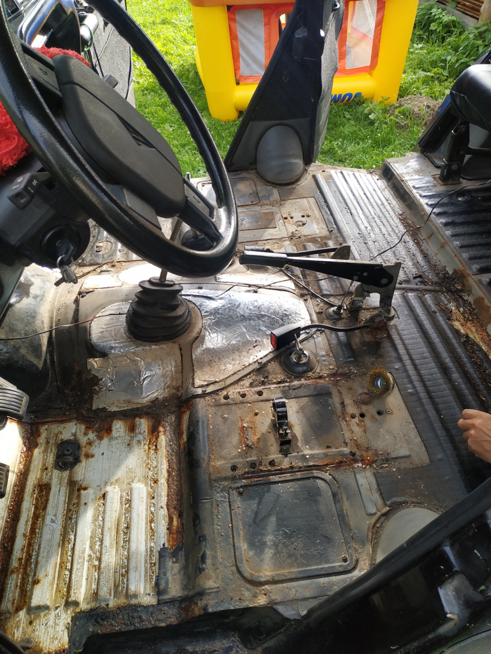 Восстановление пола, избавление от ржавчины. Устранение течей. — УАЗ ...