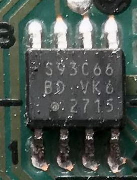 Csi 93c66sa как прошить микросхему