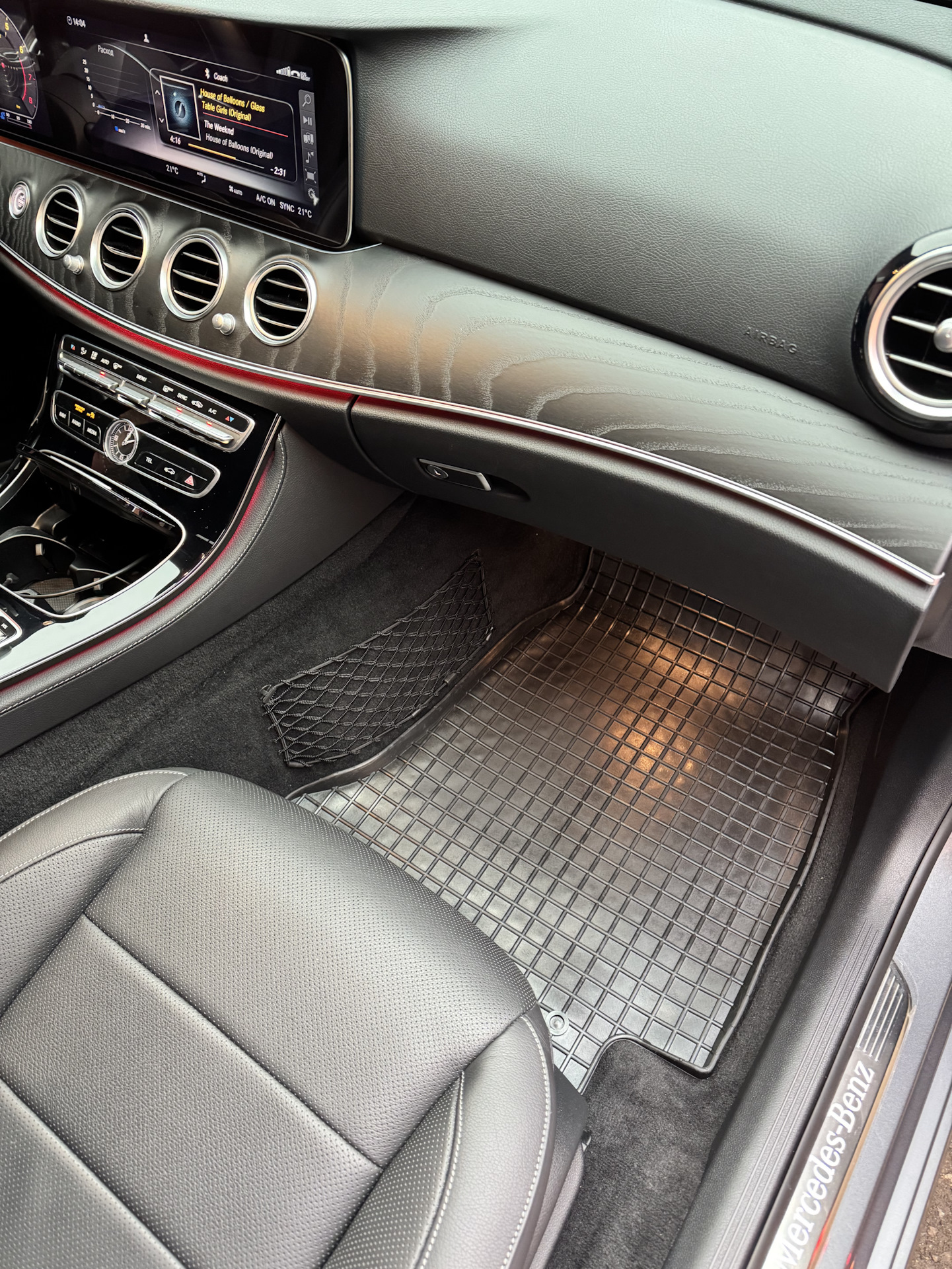 Коврики в салон на зиму — Mercedes-Benz E-Class (W213), 2 л, 2020 года ...