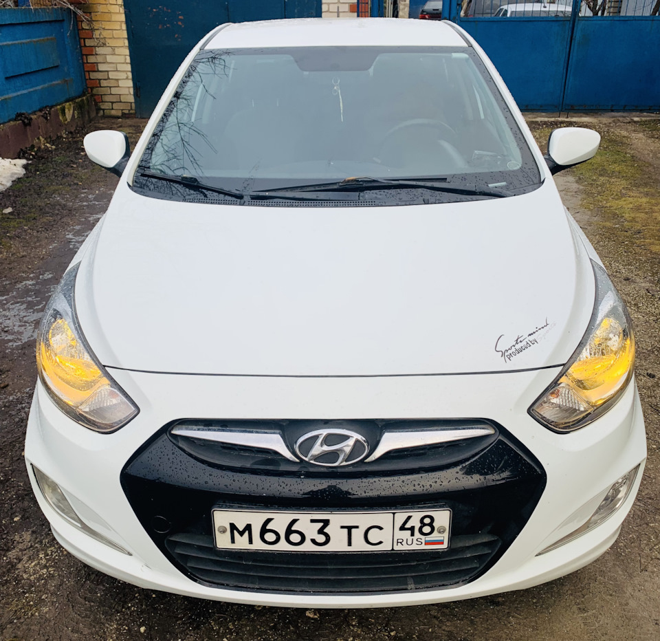 Конец истории… — Hyundai Solaris, 1,6 л, 2013 года | продажа машины | DRIVE2