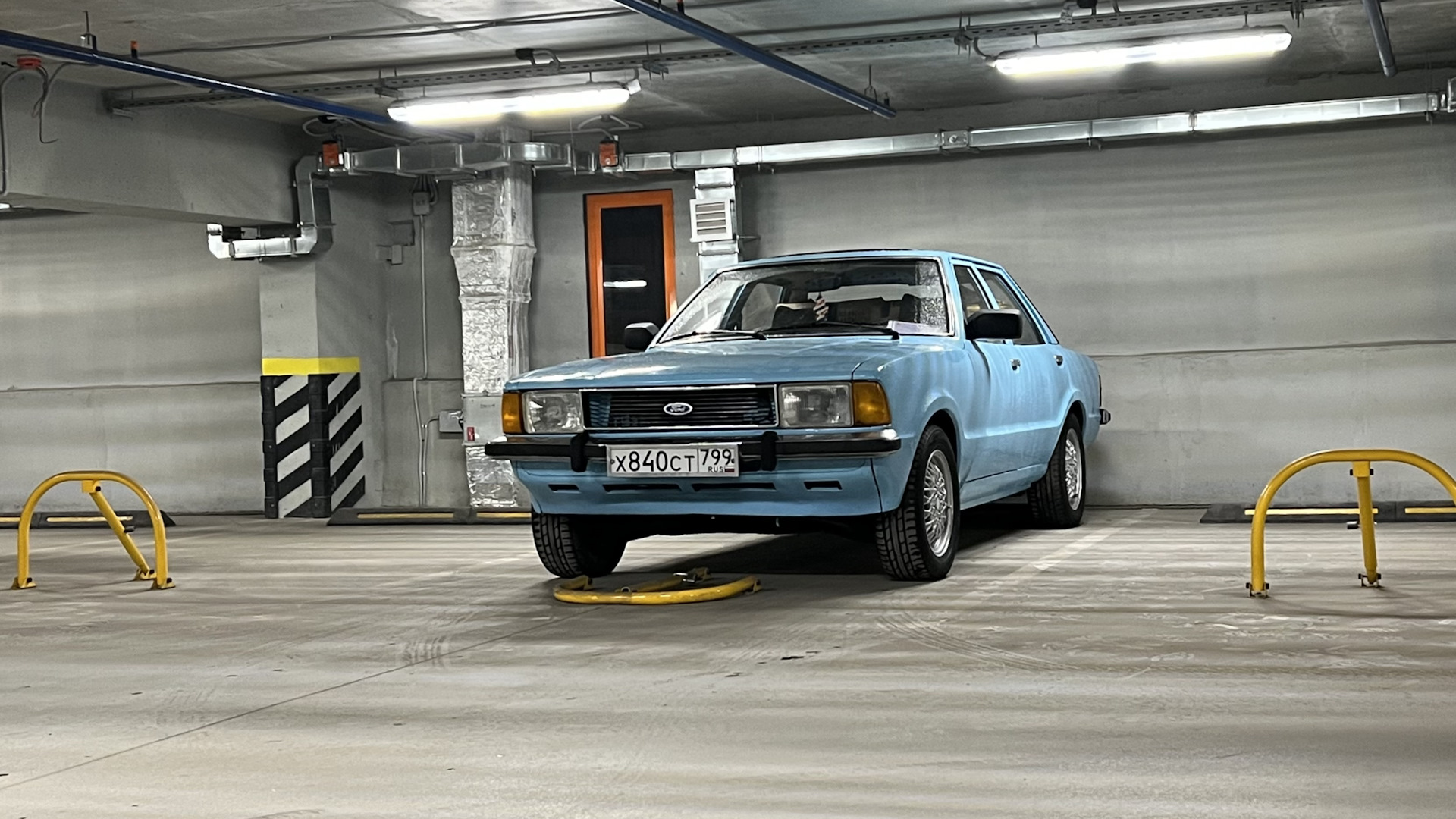 Ford Taunus TC3 1.6 бензиновый 1981 | Небесно-голубой на DRIVE2