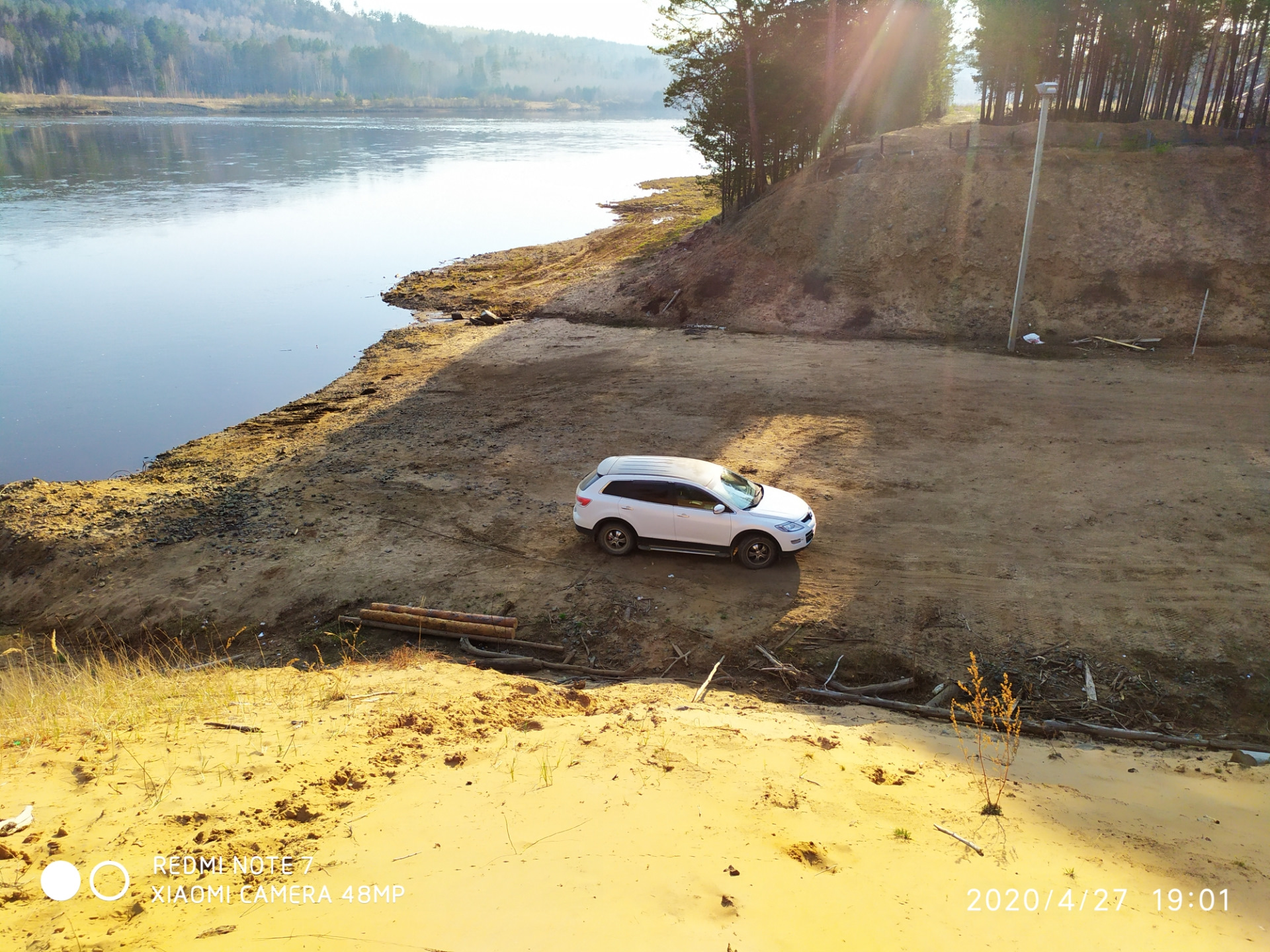 Регулировка стояночного тормоза(ножника) — Mazda CX-9 (1G), 3,7 л, 2008 ...