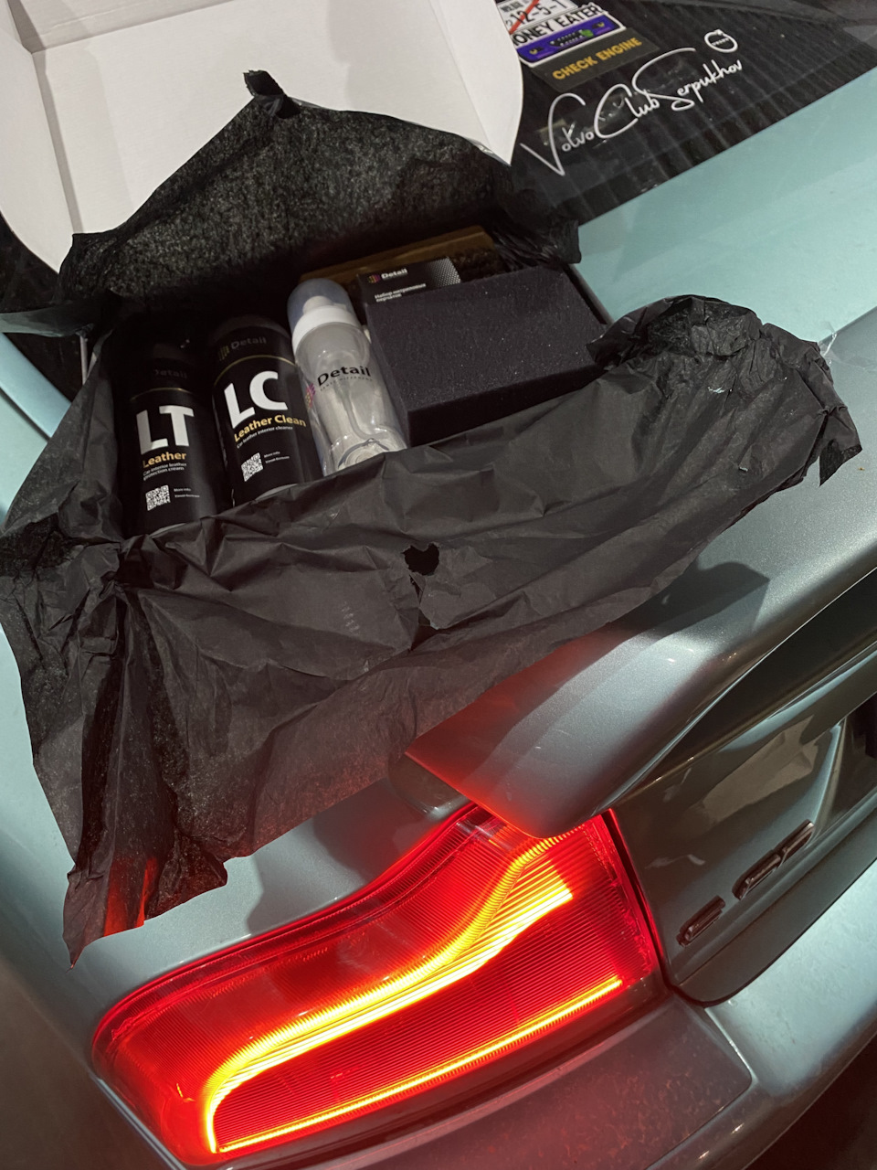 Очистка кожаного салона Volvo — Volvo S60 R, 2,5 л, 2003 года | мойка ...