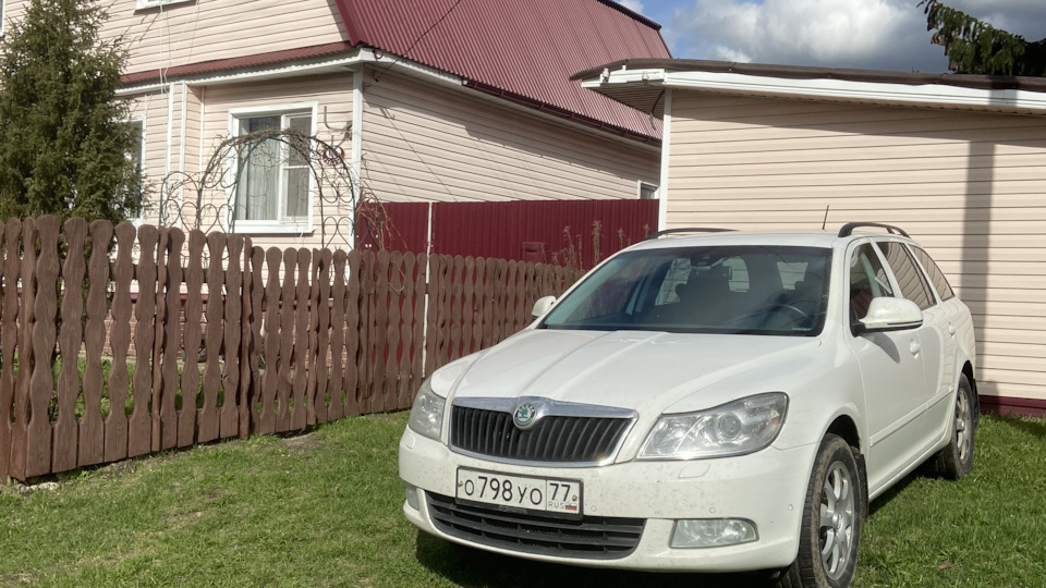 Шиномонтаж и сход развал! — Skoda Octavia Combi A5 Mk2, 2 л, 2012 года ...