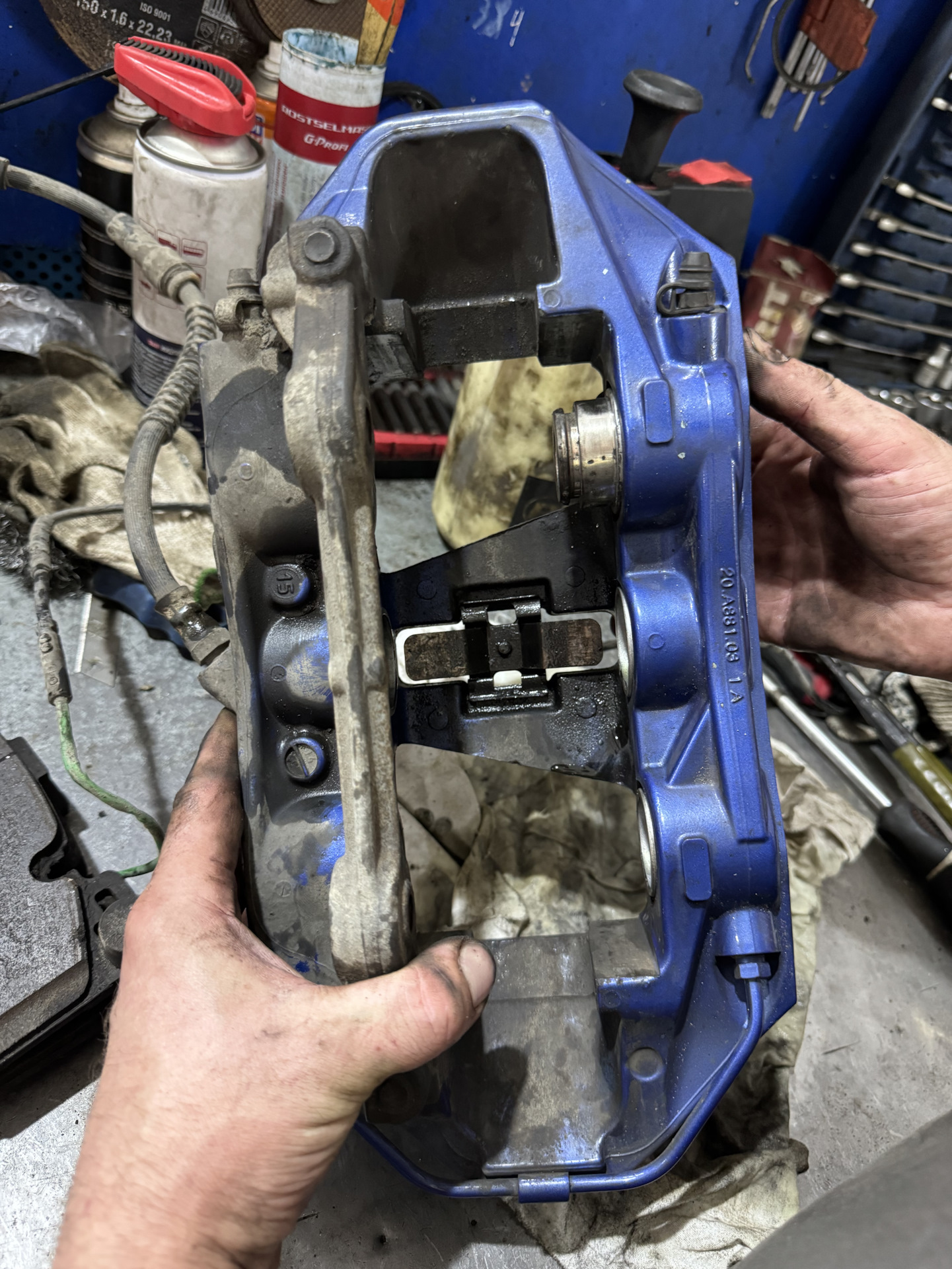 Переборка передних суппортов x6m F86 — BMW X6 (F16), 3 л, 2016 года ...