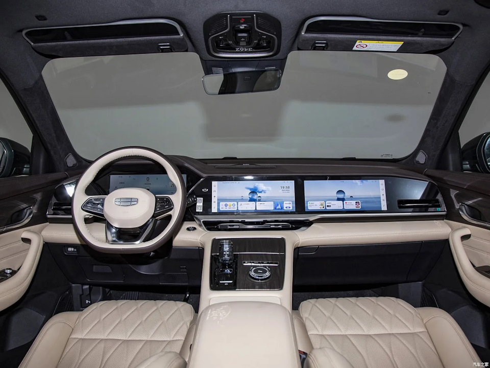 Обновлённые козырьки в рестайлинге Geely Monjaro — Geely Coolray (2023)