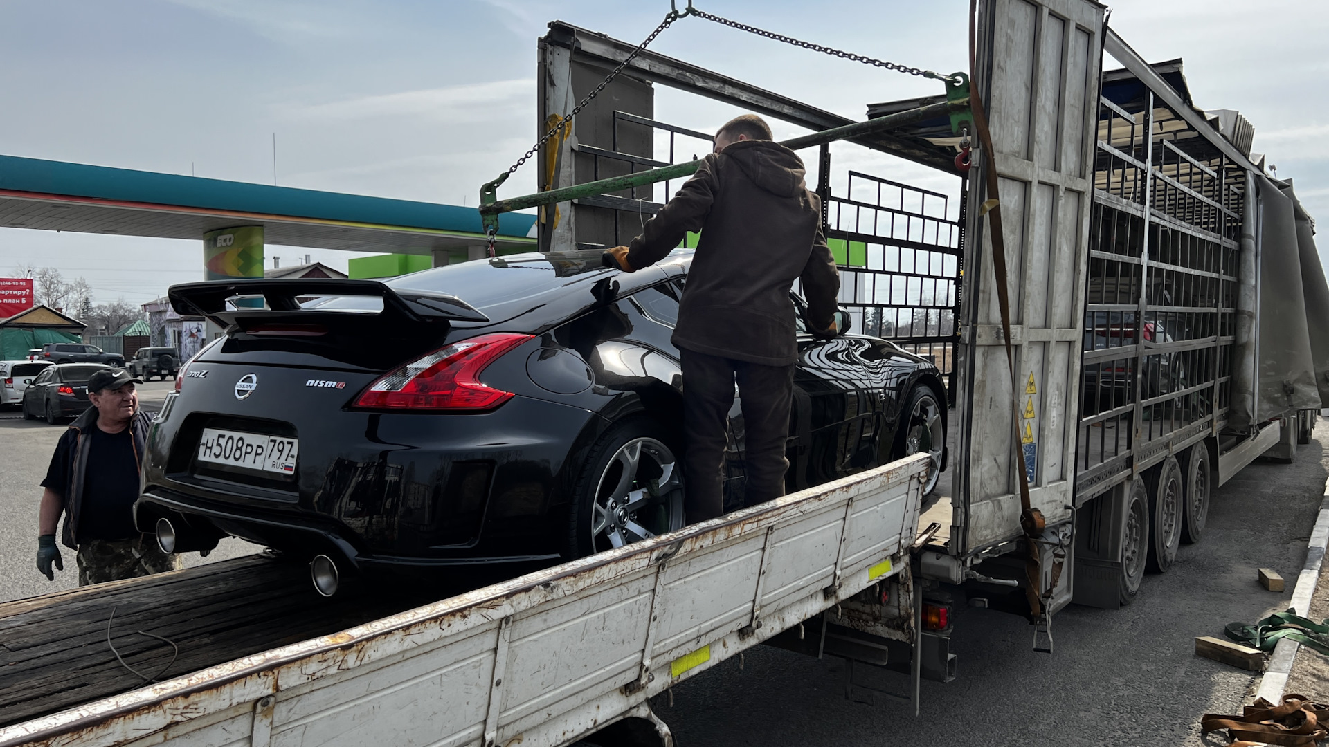 Доставка из Благовещенска в Москву — Nissan 370Z, 3,7 л, 2009 года |  путешествие | DRIVE2