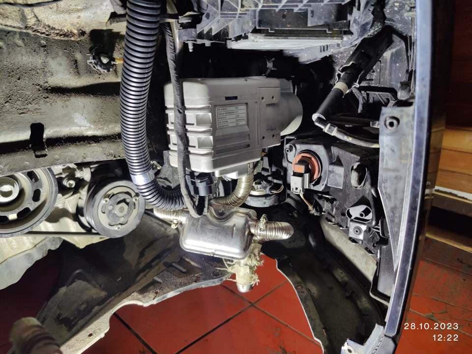 Установка автономного подогревателя Север 5500 — Volkswagen Passat ...