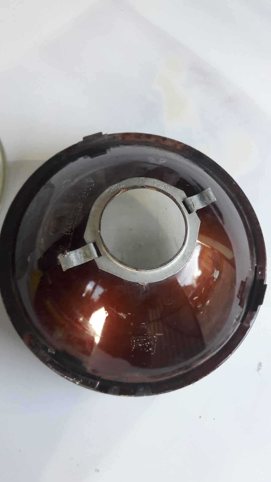 Оптика; Фары/Подфарники. Замена стекл на новые. — ЗАЗ 968, 0,9 л., 1975 ...