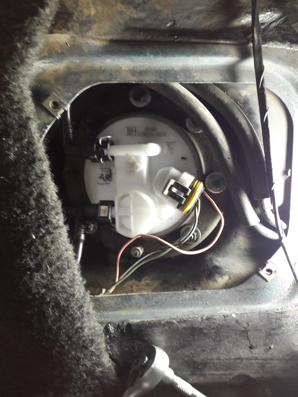 #44#Замена бензонасоса в сборе(ликвидация дергании при разгоне) — Lada ...