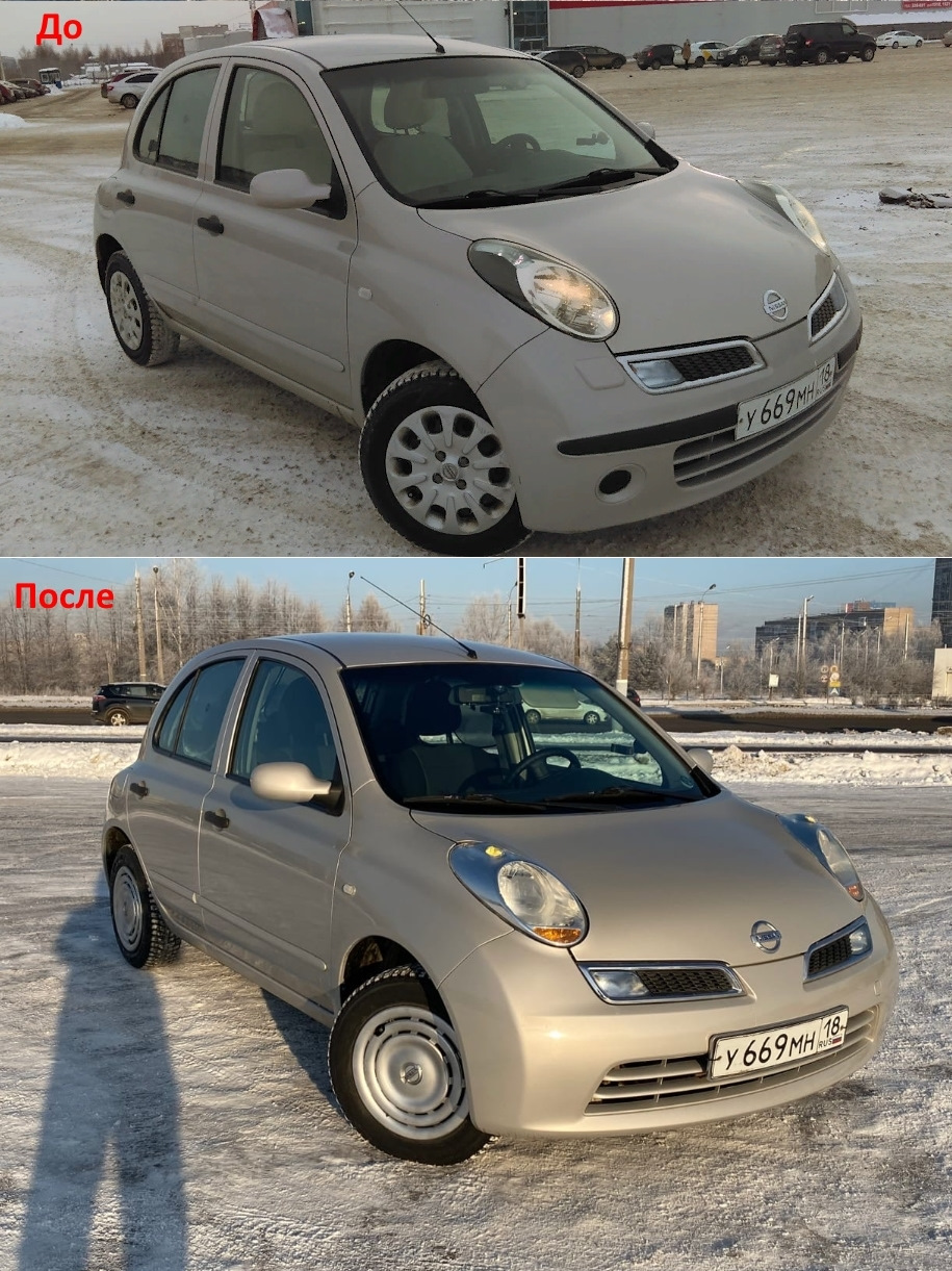 Nissan Micra k12 Рестайлинг