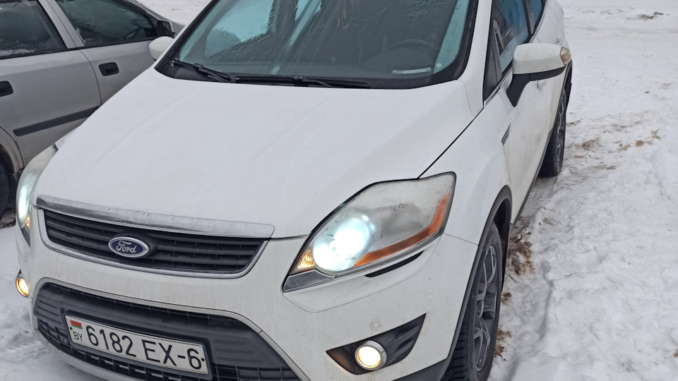 Чехол на ручку КПП — Ford Kuga (1G), 2 л., 2008 года | своими руками ...
