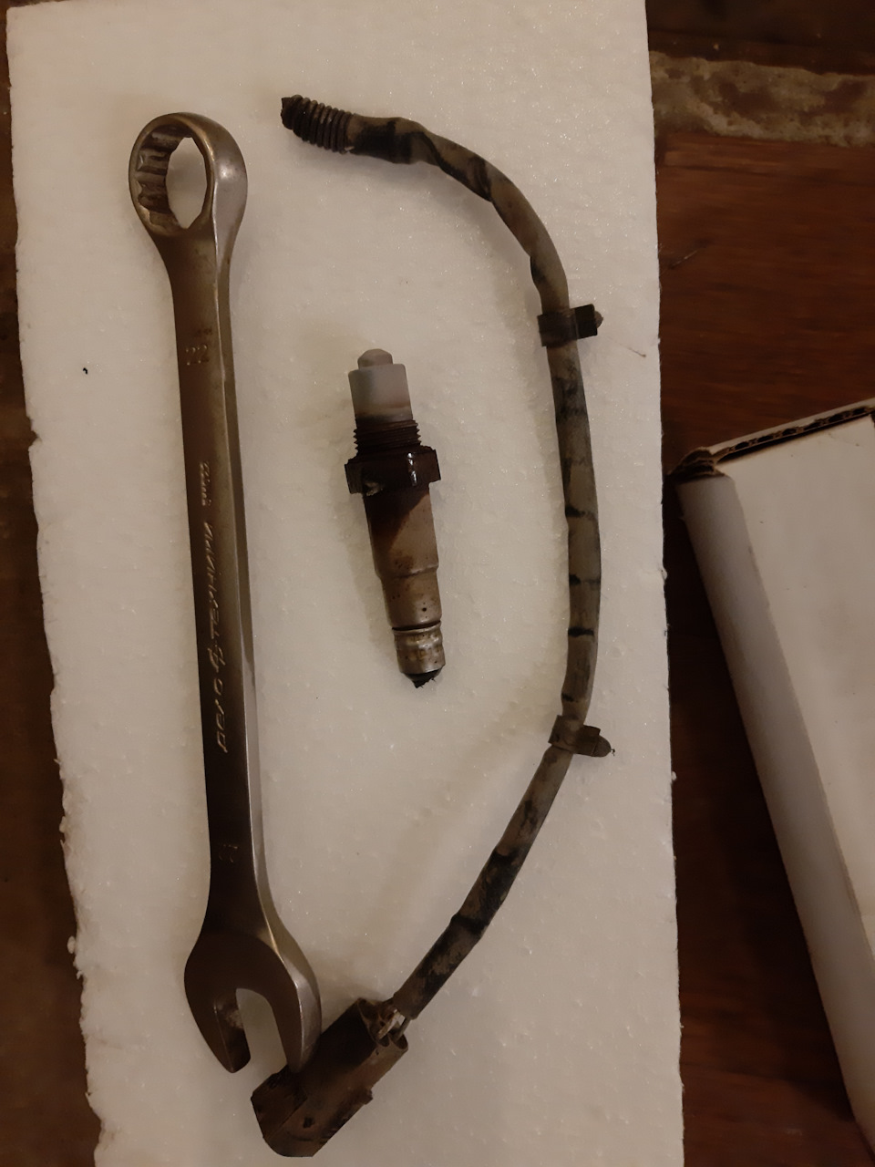 Замена Датчика Кислорода BOSH на BOSH. — Lada Приора универсал, 1,6 л ...