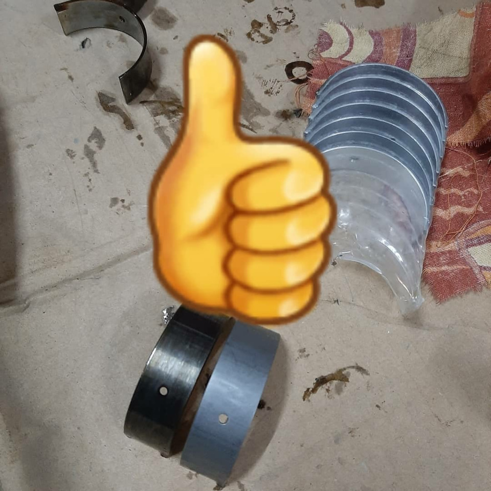 Замена шатунных вкладышей — Nissan Gloria (9G), 3 л, 1993 года | визит ...