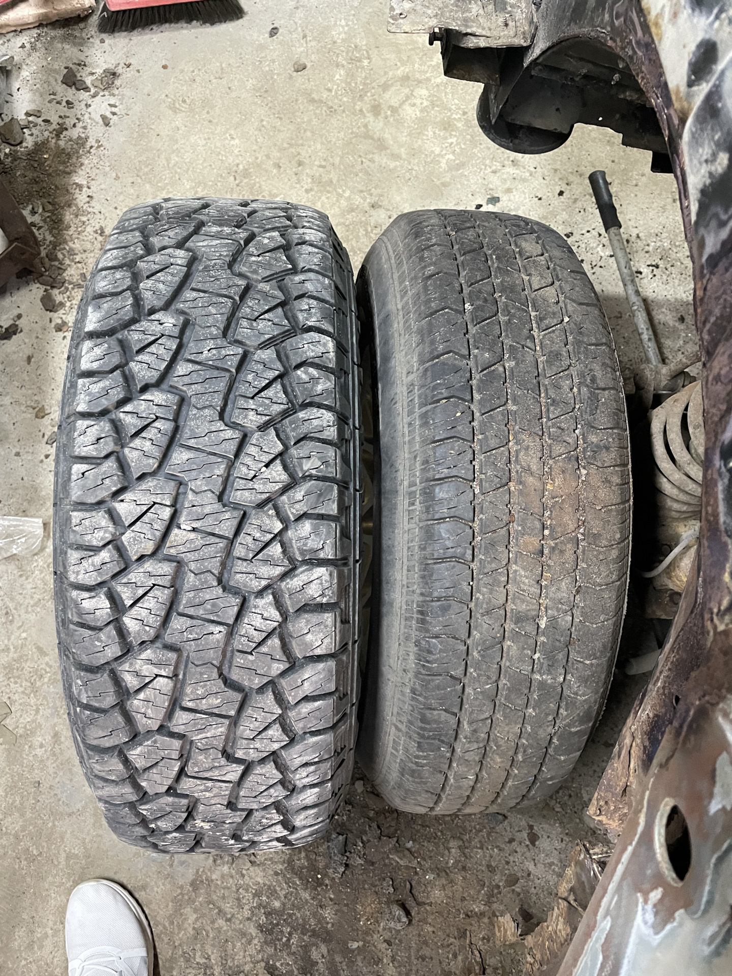 255 70 r15 Hankook Dynapro AT-M — Jeep Grand Cherokee (ZJ), 4 л, 1995 ...