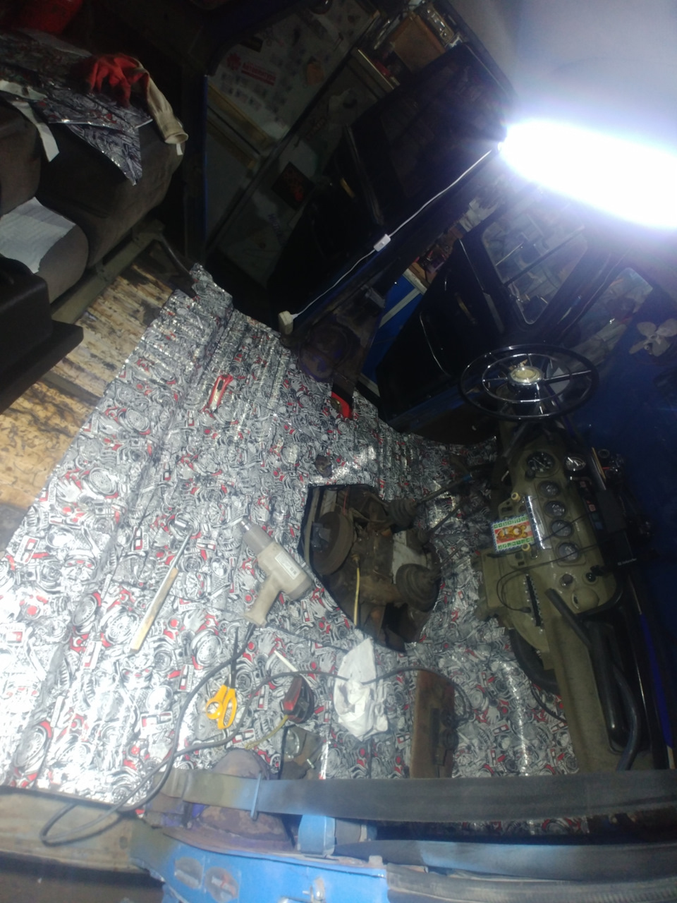 Photo from the logbook UAZ 3153