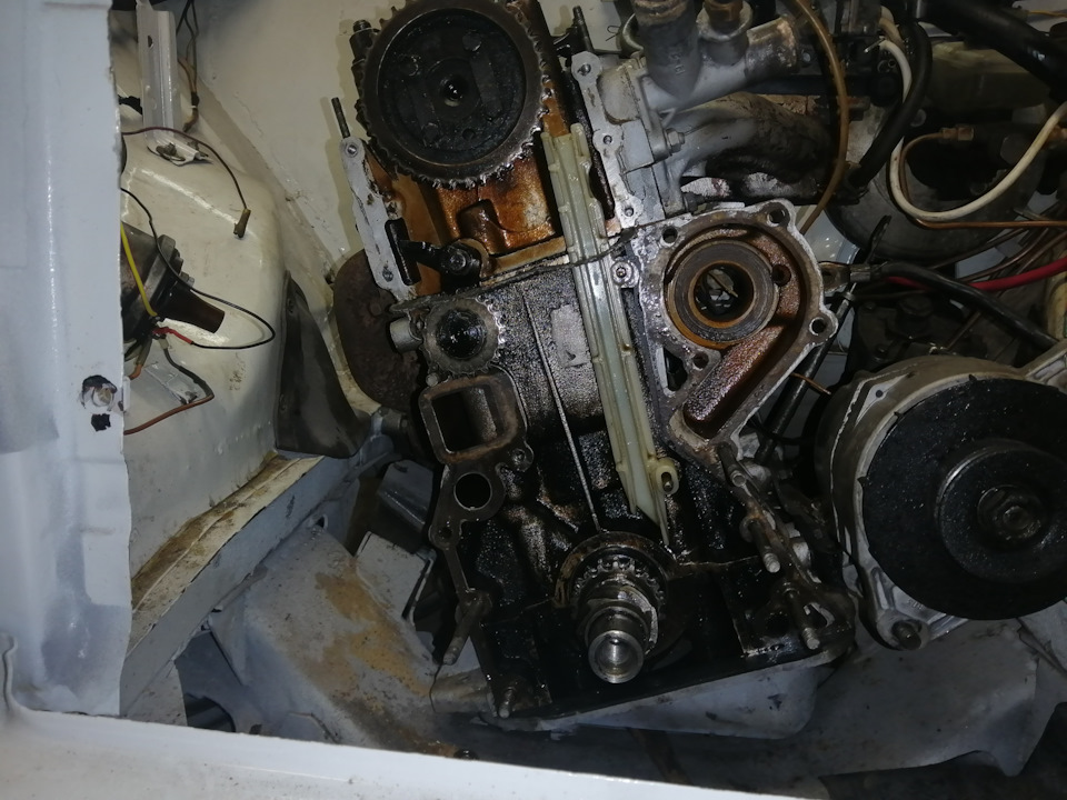 Разбор грм. — ИЖ Москвич 412, 1,8 л, 1984 года | поломка | DRIVE2