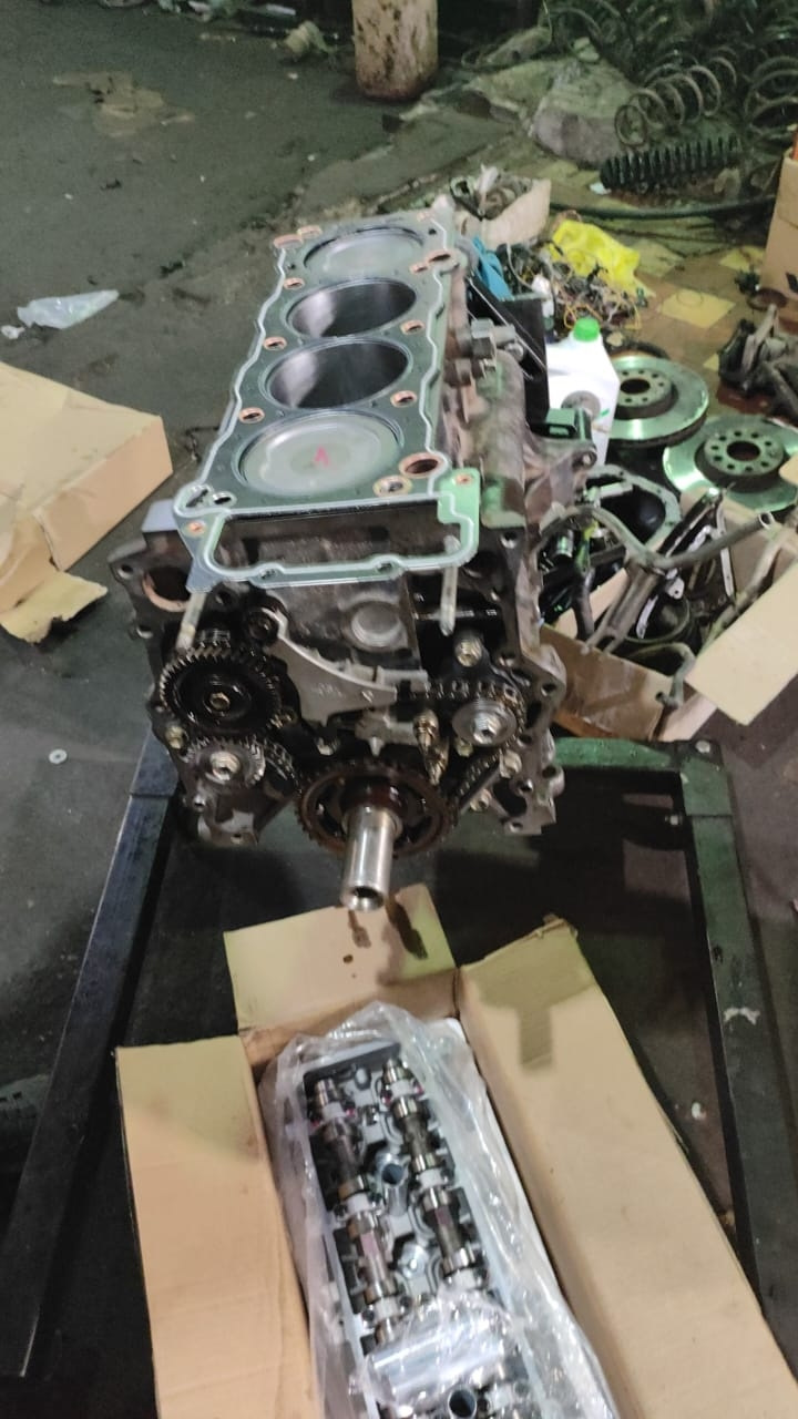 Низ собран — Toyota Land Cruiser Prado 120-series