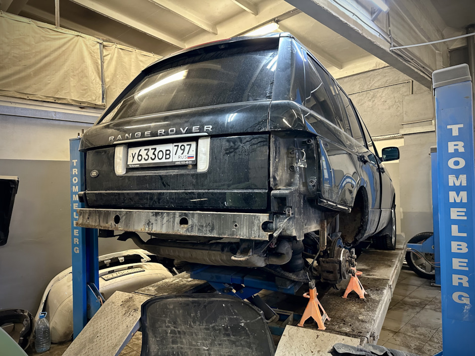 Ремонт гнилых арок и порогов — Land Rover Range Rover (3G), 4,4 л, 2006 ...