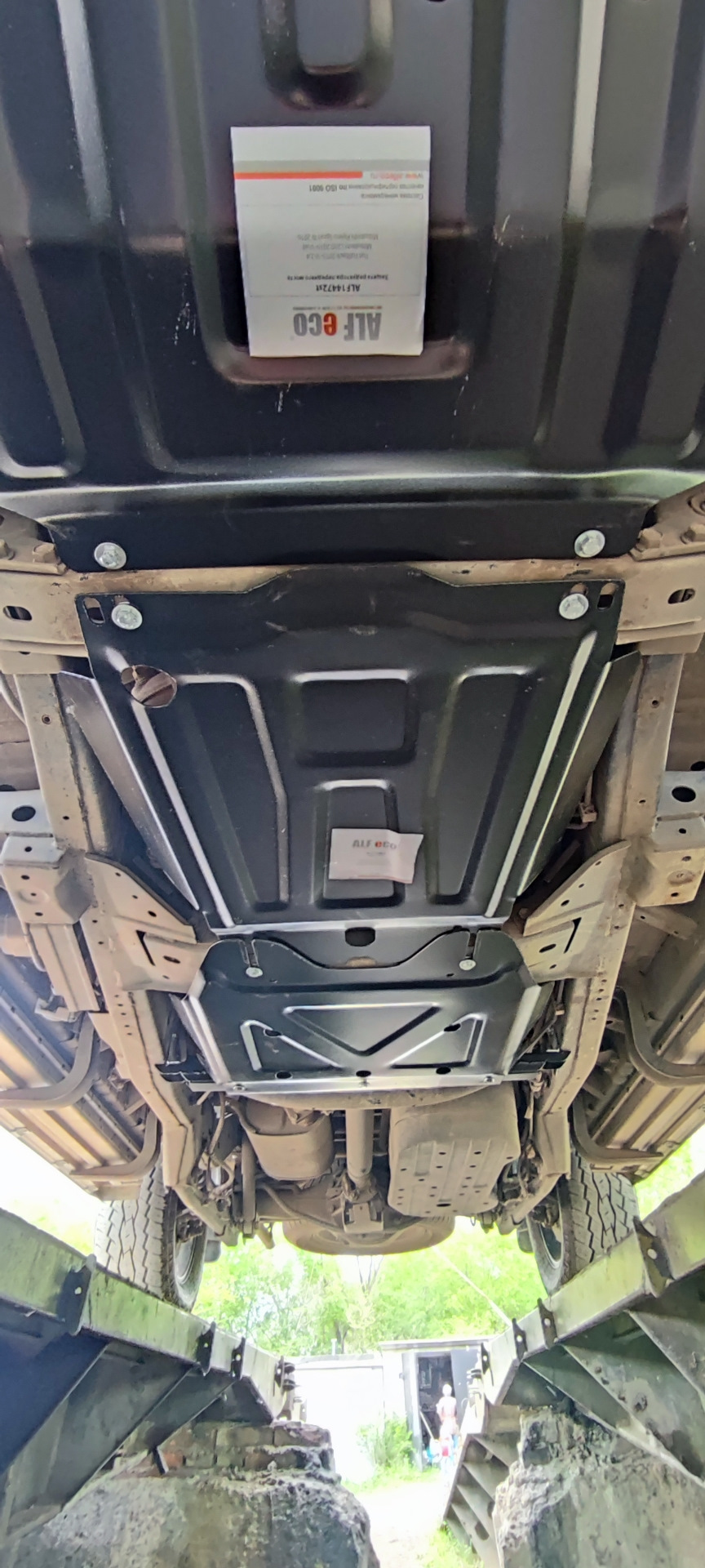 Защита ALF eco Часть 2 — Mitsubishi Pajero Sport (3G), 3 л, 2016 года ...